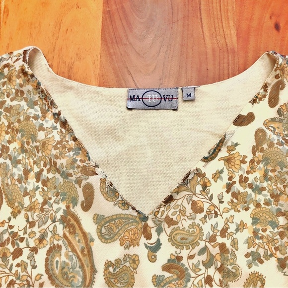 Vintage Tristan & Iseut Babydoll Floral Romantic Camisole Midi Dress. Size 06. - Picture 6 of 16